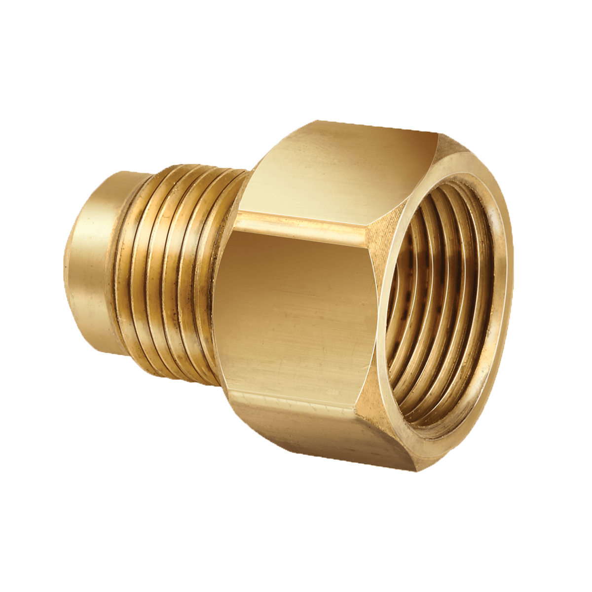 Fitting - Brass Union 1/2 M.Fl x 3/8 F.Fl