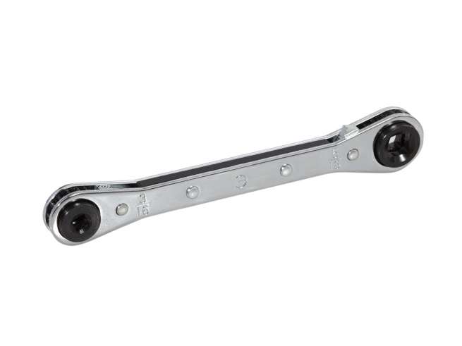 SERVICE WRENCH: 3/16, 1/4, 9/16, 1/2"