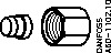 Switches accessories, Nut And Ring For Cutt. Ring Coupling