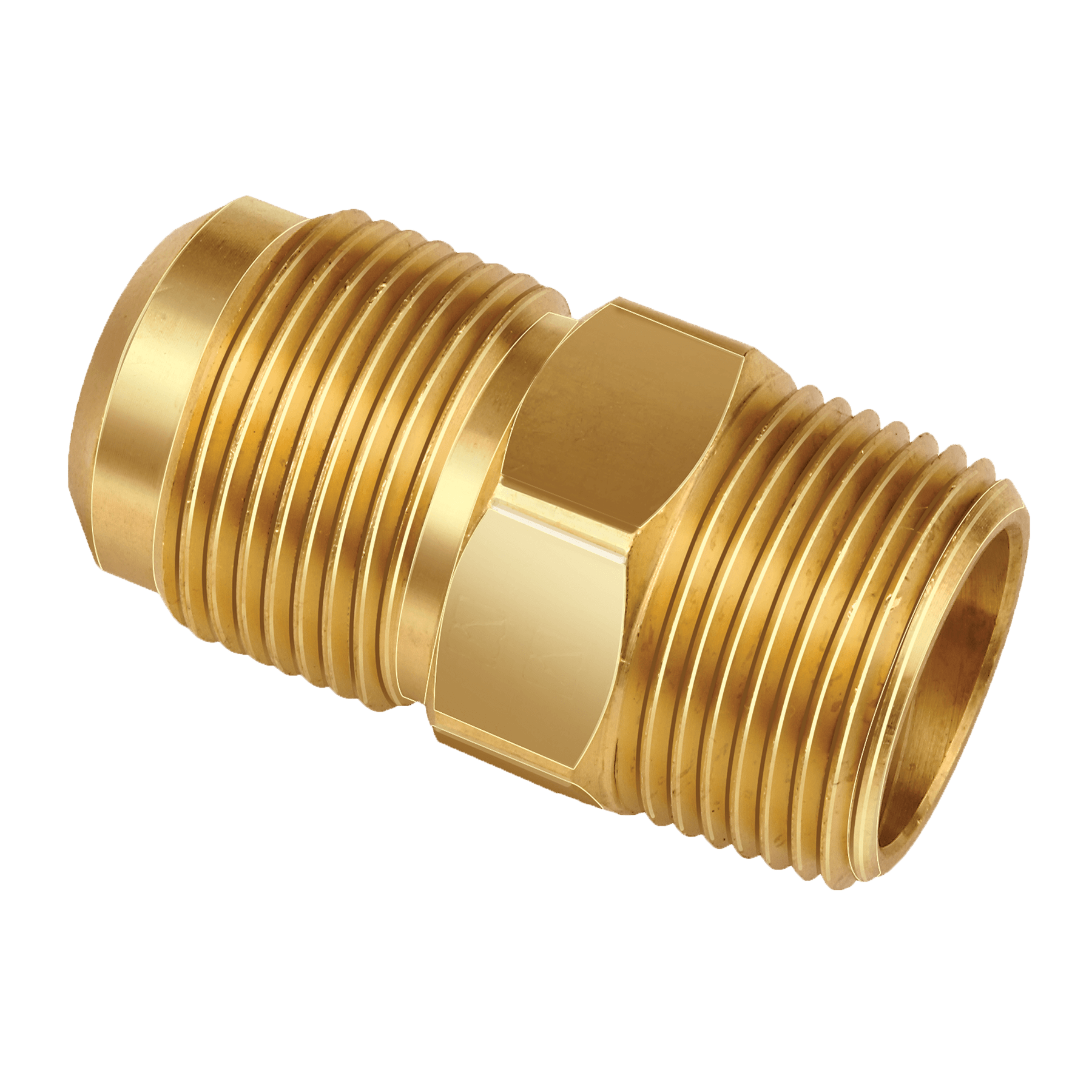 Fitting - Brass Union 5/8 M.Fl x 3/8 M.P.