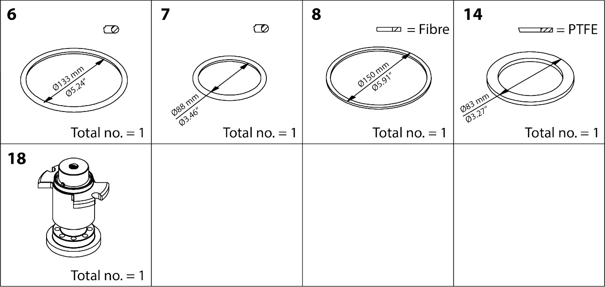 Repair Kit, Maintenance set B