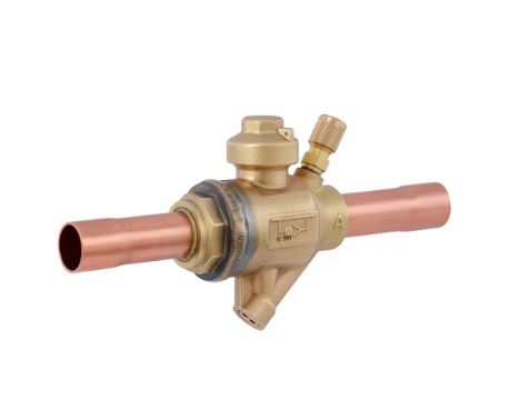 1/2" Sporlan Ball Valve with Integral PRV EBVT-PR1040