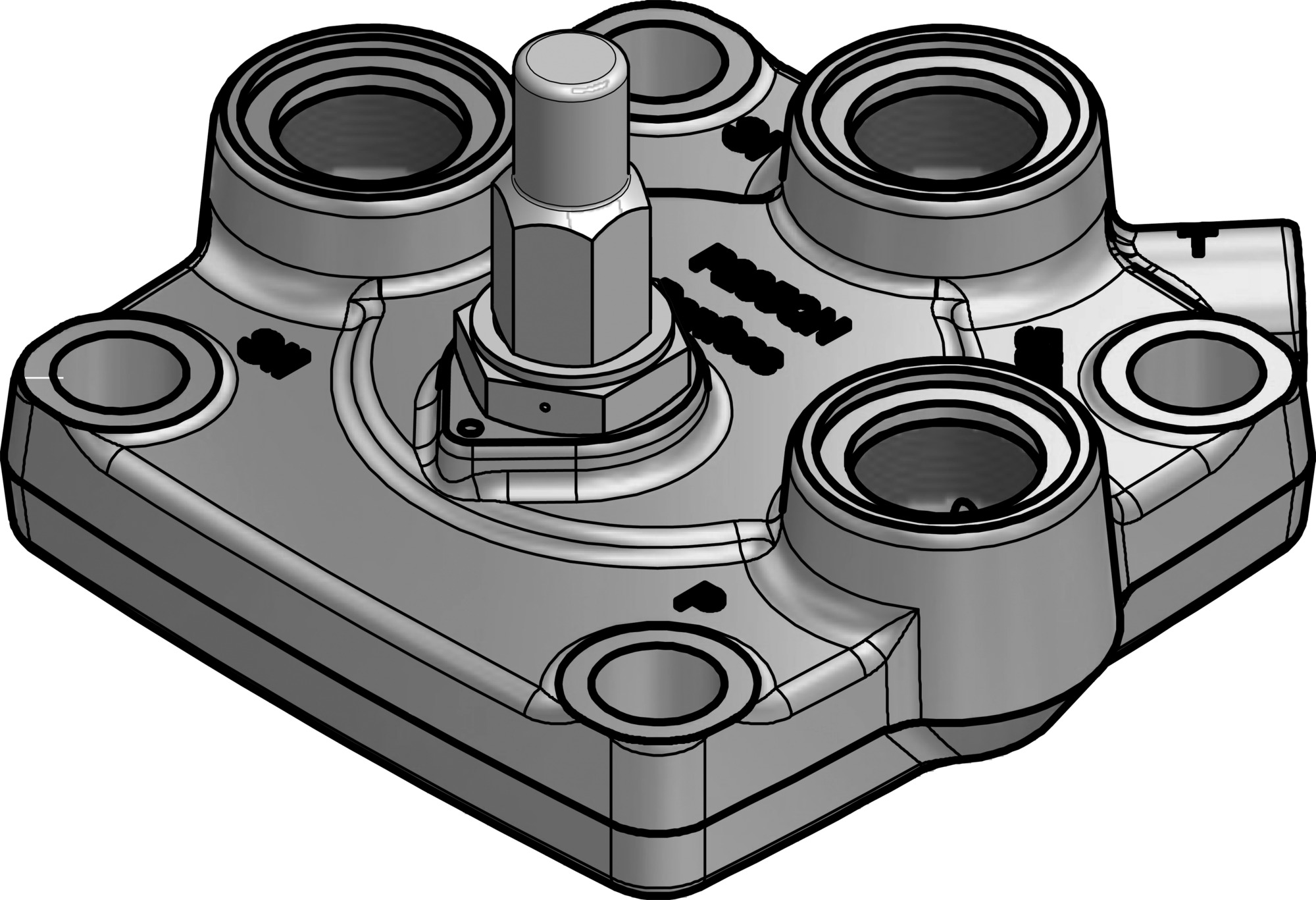 Top cover, ICF 50-4; ICV 50