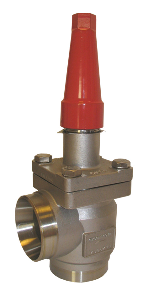 Shut-off valve SVA-S SS 100 Stainless steel