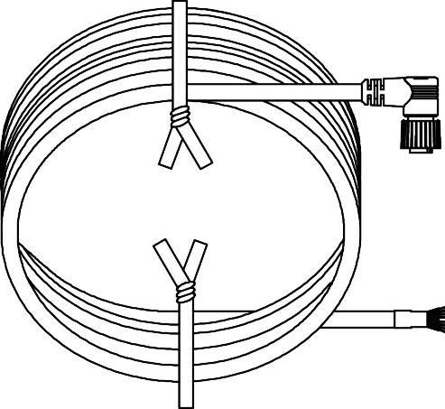 ICAD 600/900/1200 - Cable set 1,5 m, ICAD 600/900/1200