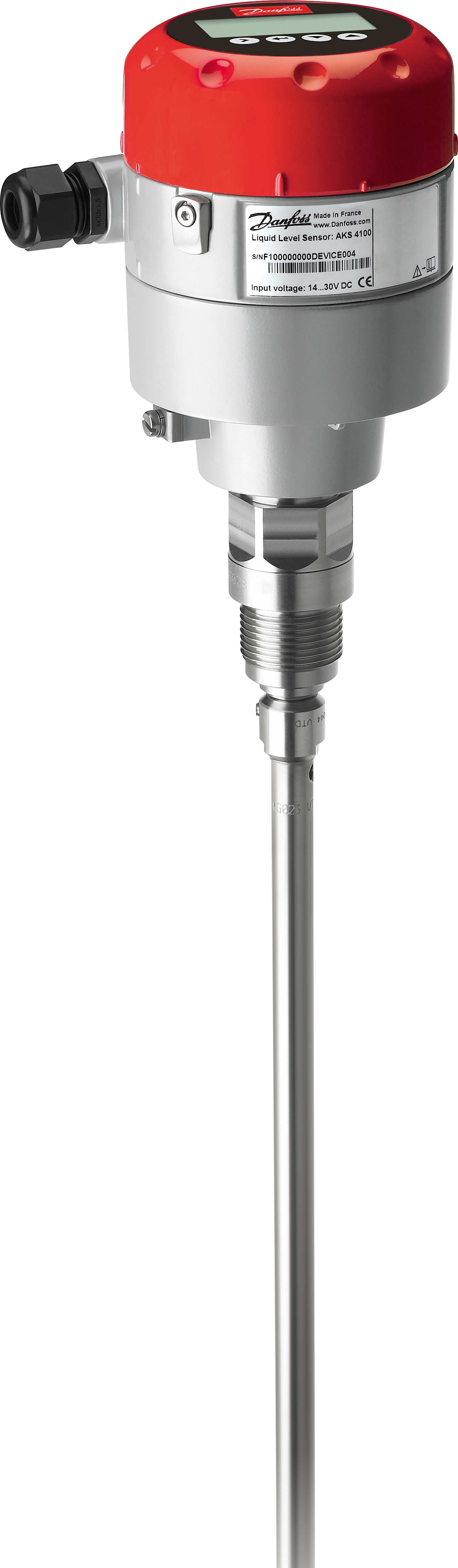 Liquid level sensor, AKS 4100, Coaxial version