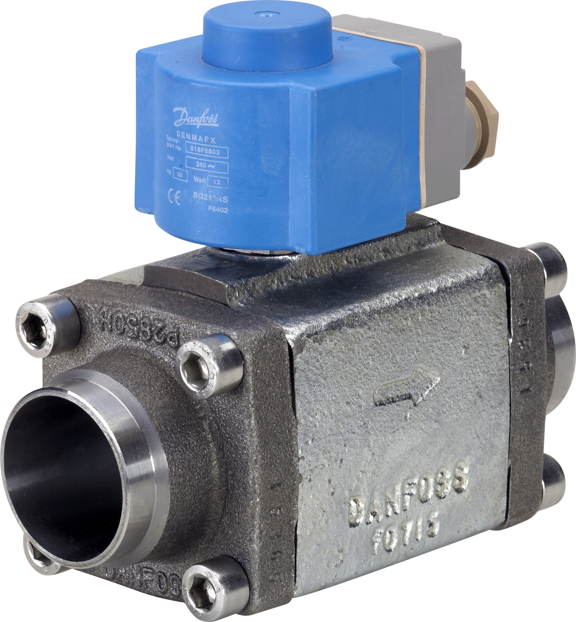 Electric expansion valve, AKVA 20-4, Steel