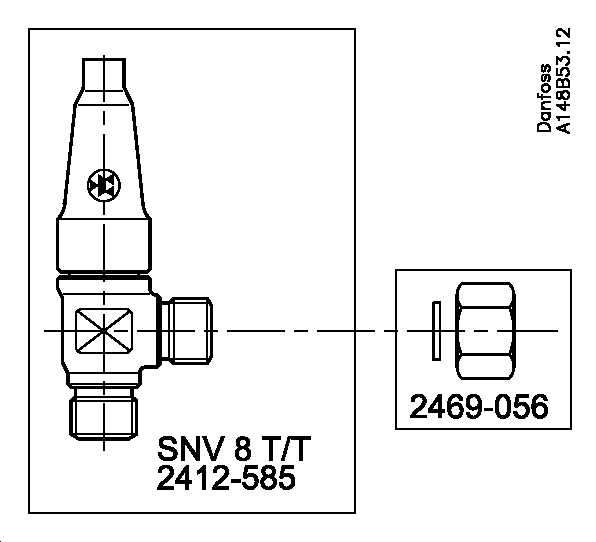 ACCESSORY BLIND NUT+GASKET G1/2, SNV-ST