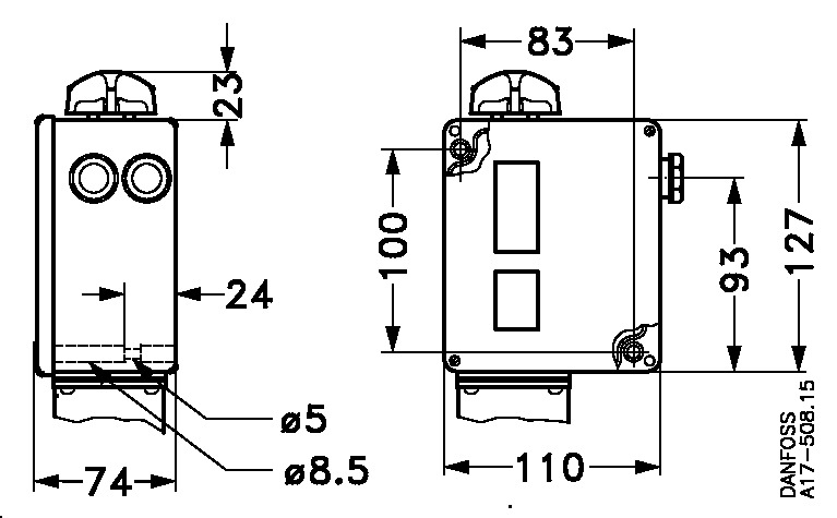 Pressure switch, RT112