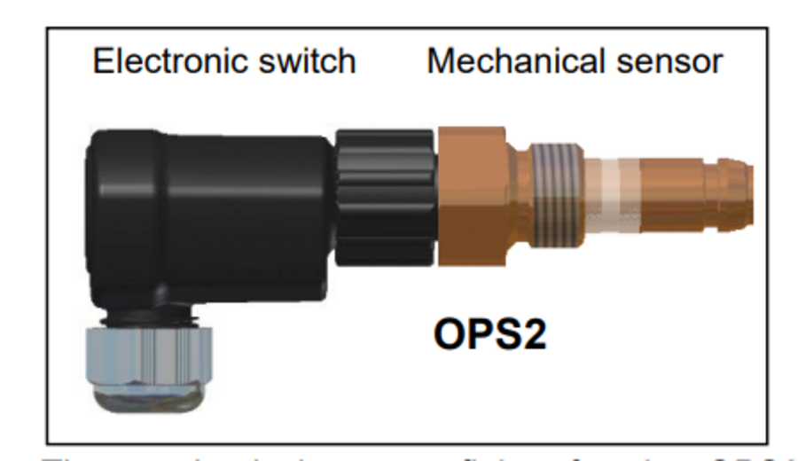Copeland - OPS2 Oil Pressure Switch Kit c/w 3164918 & 3110784