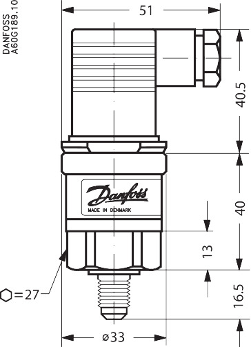 Pressure transmitter AKS 3000