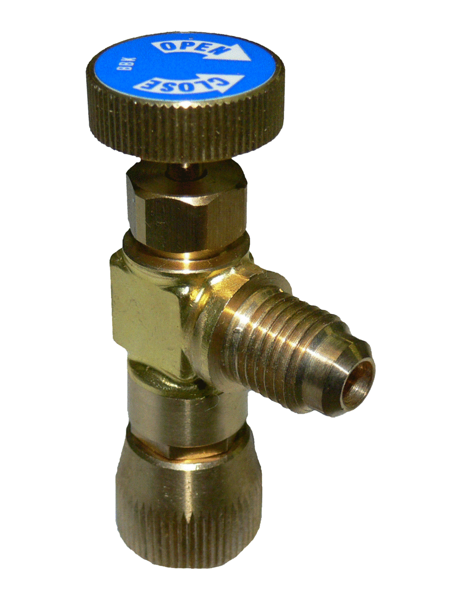 CPS - Back seating service / control valve 5/16" (R410A)