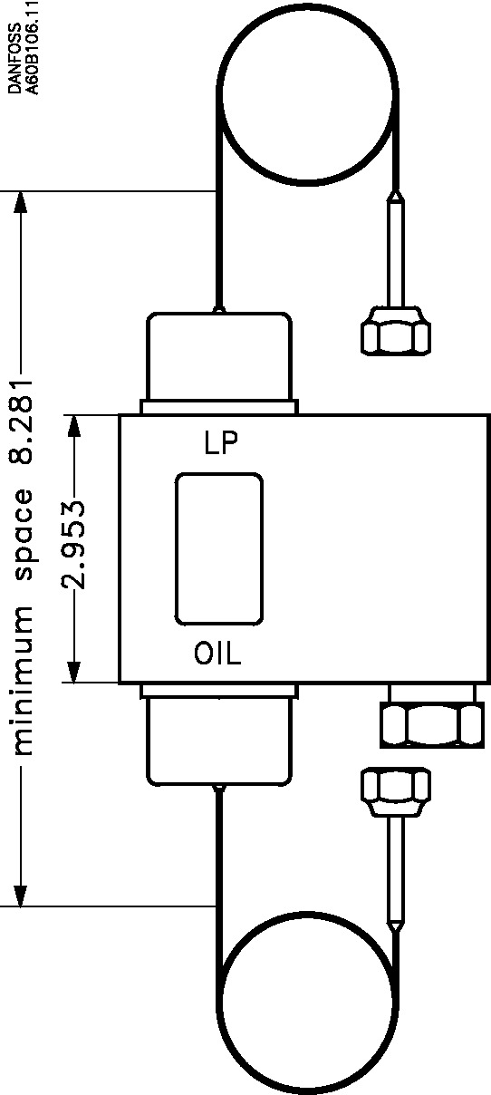 Differential pressure switch, MP55