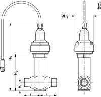 Electric regulating valve, CCM 30