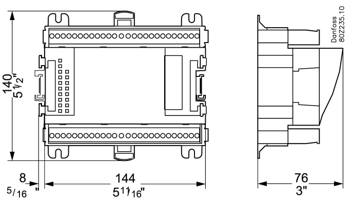 I/O module, AK-XM 205B