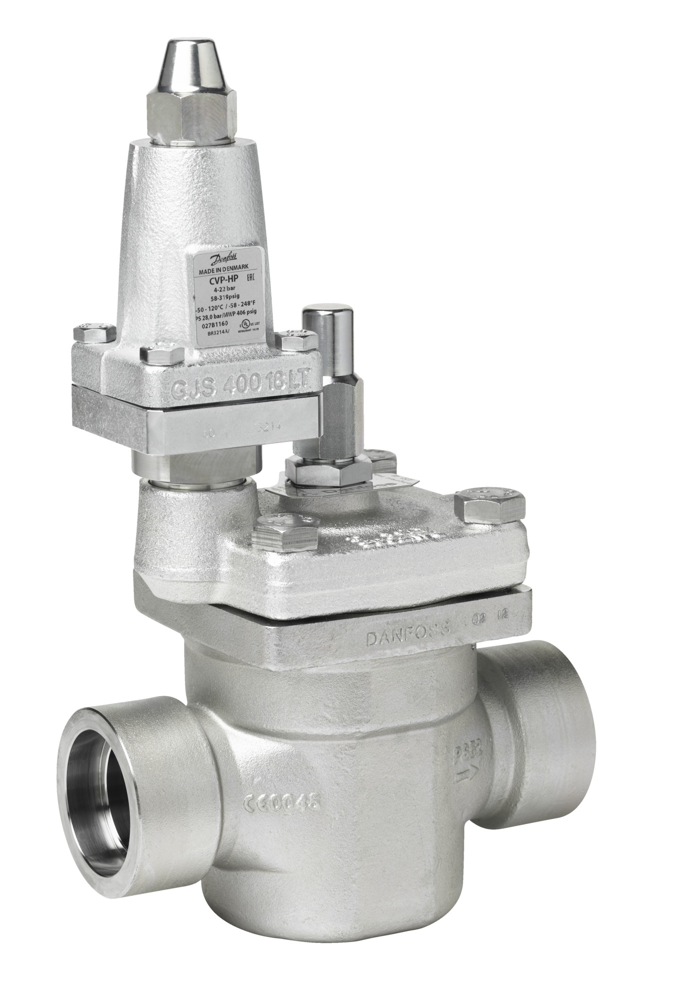 Pilot operated servo valve