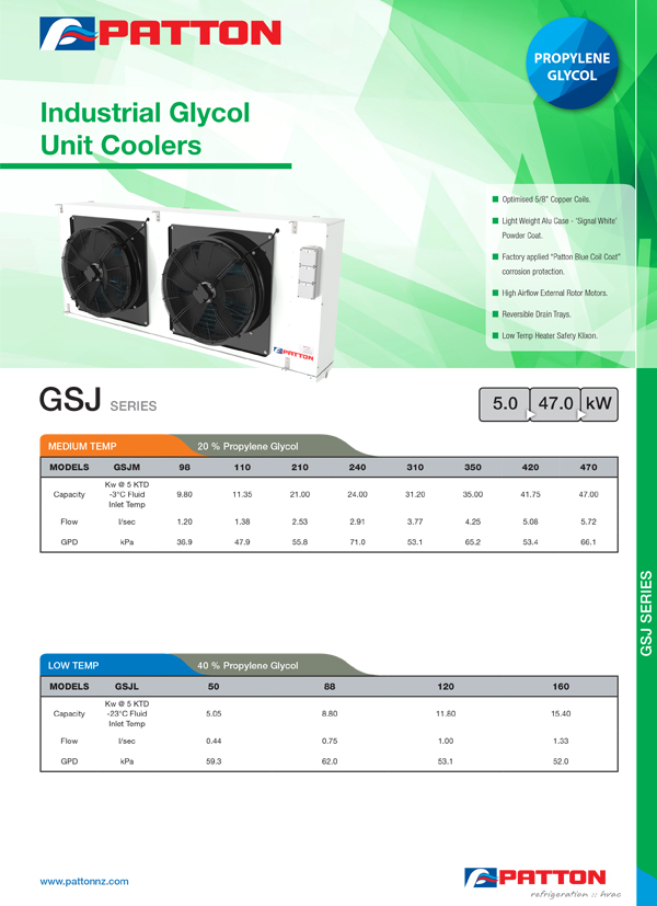 Unit Cooler GSJ-Series