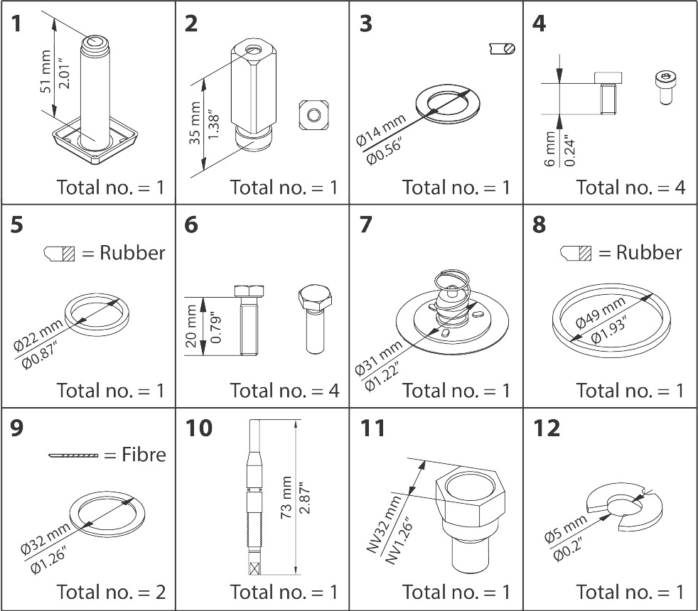 Overhaul kit, Overhaul kit