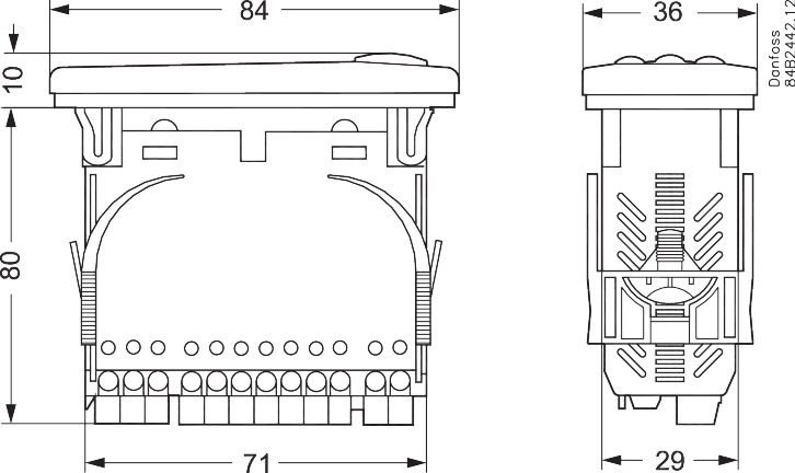 Refrig appliance control (TXV), EKC 202B