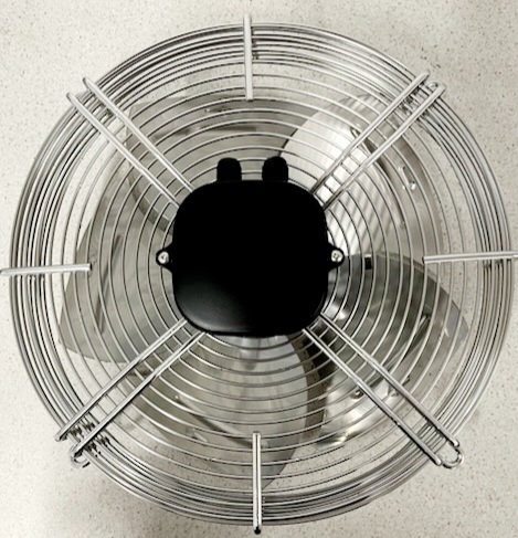 Ext. Rotor Fan - 350mm - Weiguang - Stainless Steel - with Modified Guard