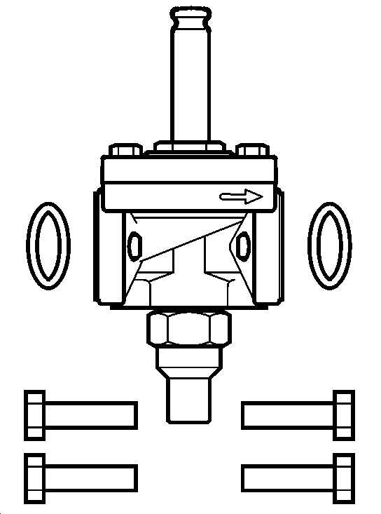 Solenoid valve, EVRAT 10