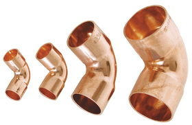 3.1/8 X 90 COPPER ELBOW