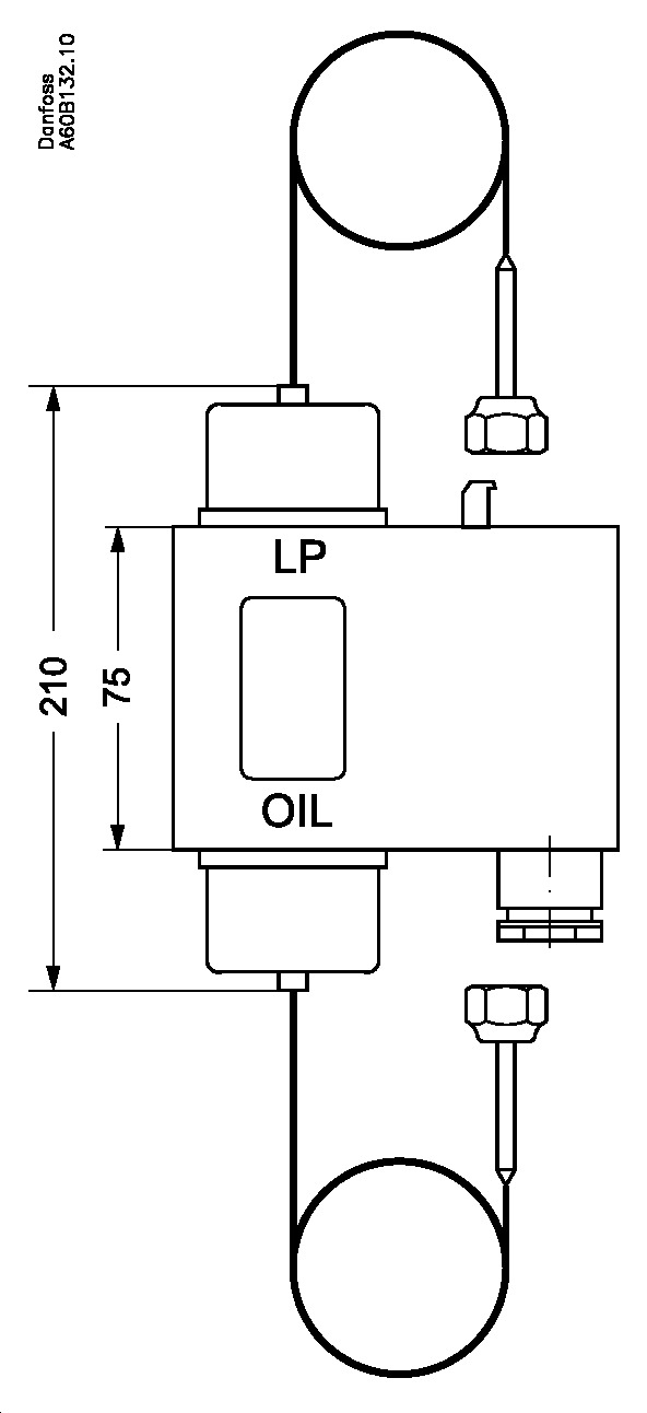 Differential pressure switch, MP55