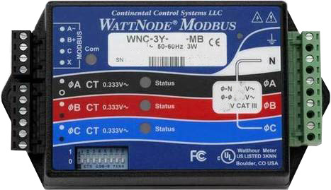 WATTNODE MODBUS-WNC-3Y-400-MB Opt38K,EP