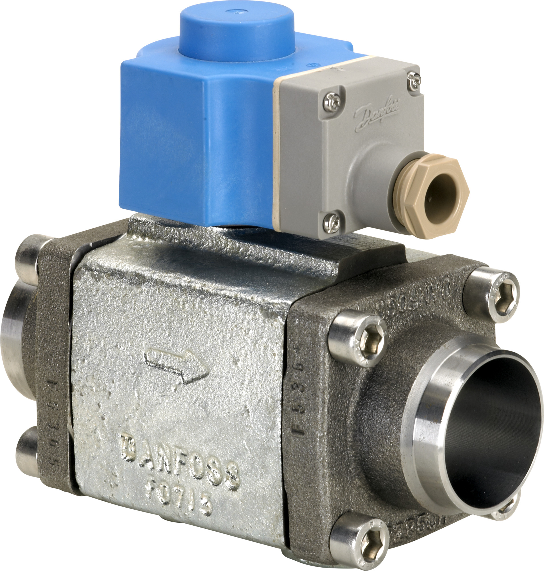 Electric expansion valve, AKVA 20-4, Steel