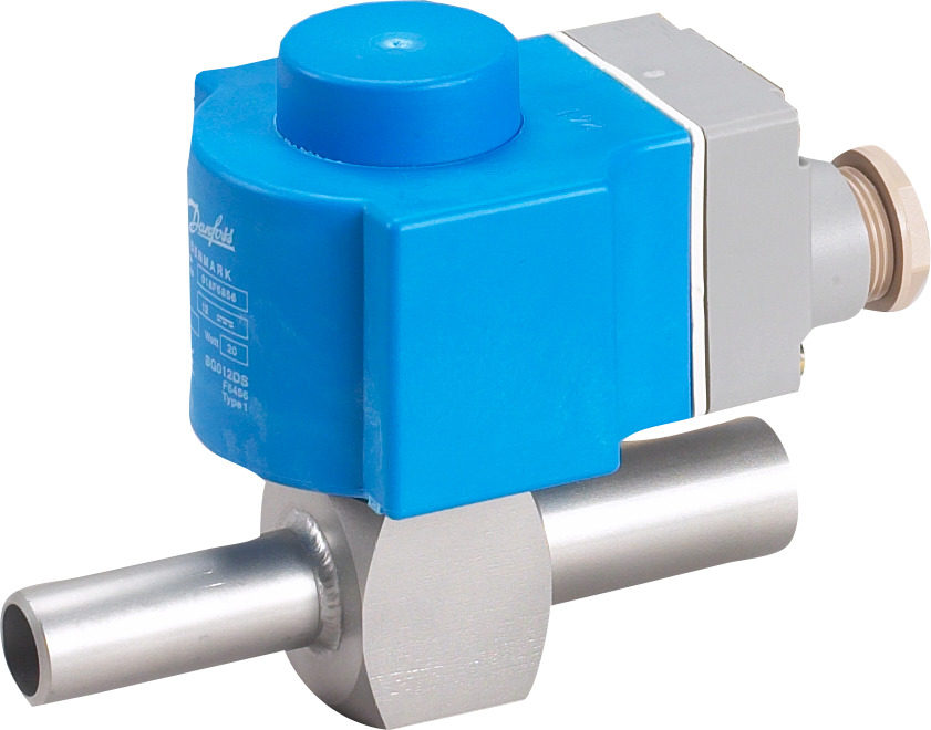 Electric expansion valve, AKVA 10-5, Stainless steel