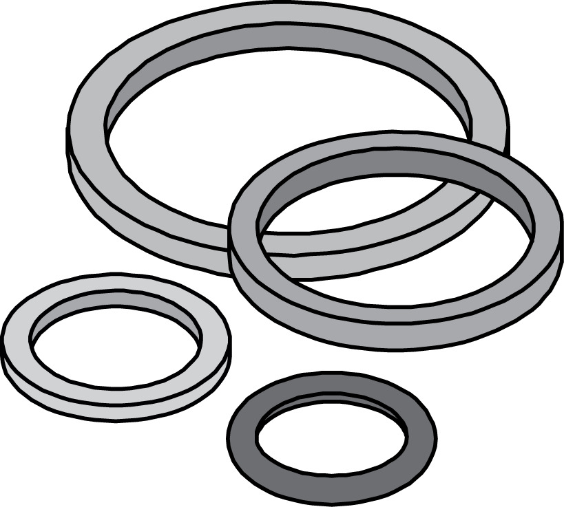 ICF 25 - 40, Top cover gasket set