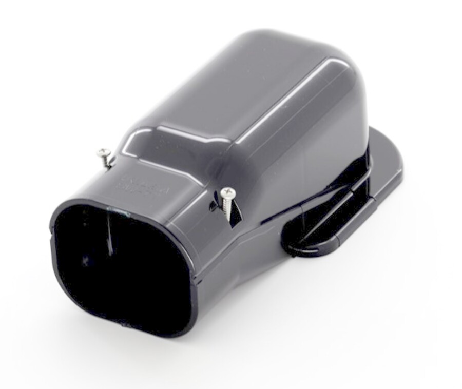 100mm Inaba - Wall Inlet (Black)