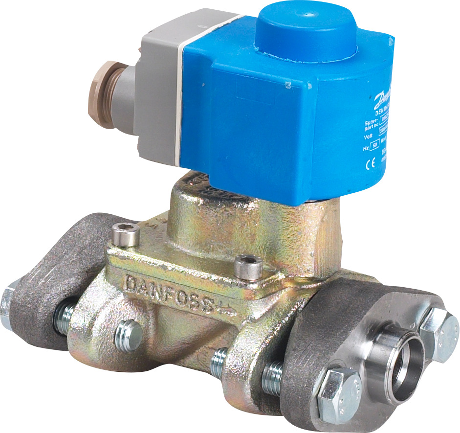 Electric expansion valve, AKVA 15-2, Brass