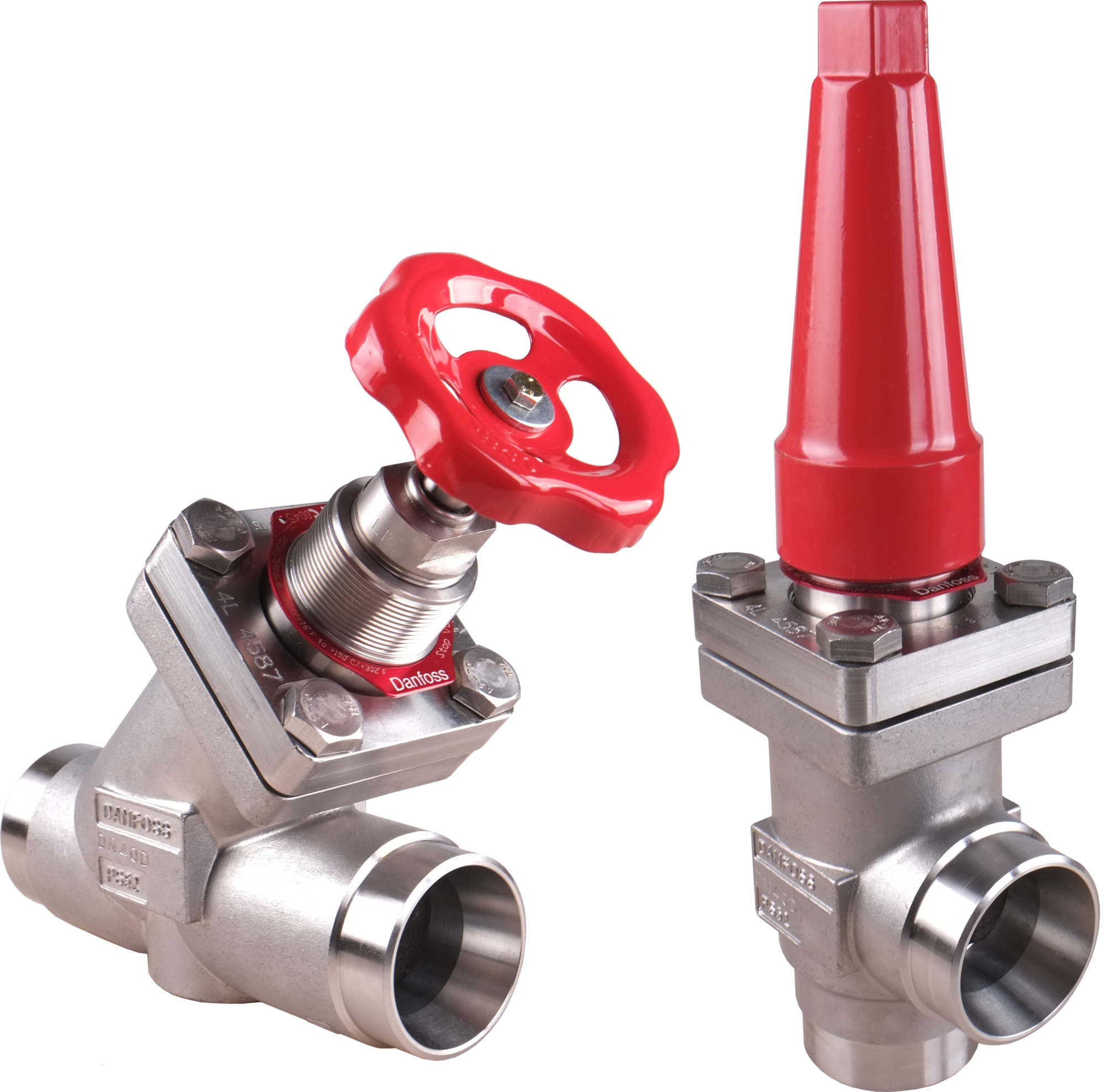 Shut-off valve SVA-S SS 50 Stainless steel