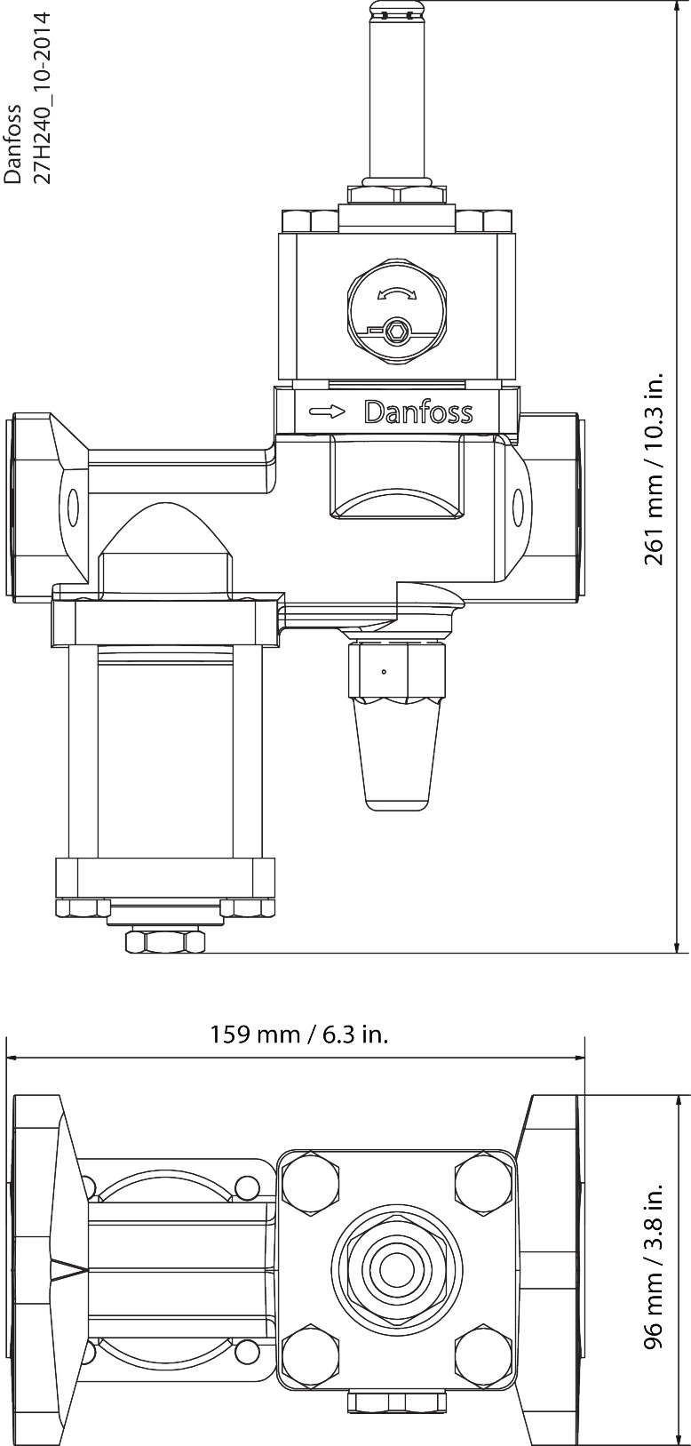 Valve station ICF 20 EVRAT