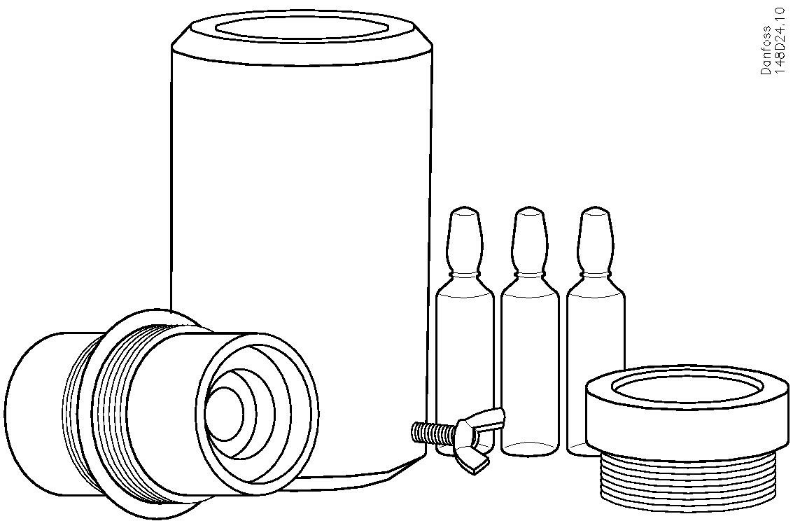 GD Ampoules 100 ppm ammonia I-Pack 10