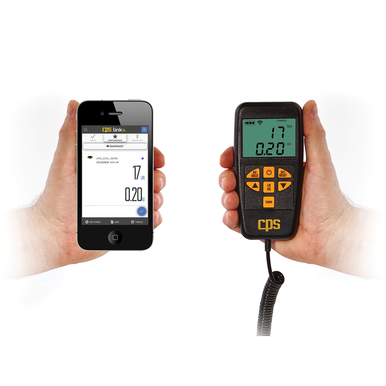 CPS 100kg Semi-Programmable Compact   Scale, Bluetooth