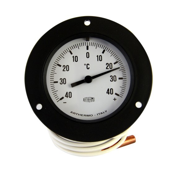Thermometer 100mm Dial 1.5mtr Capillary -40/+40 C