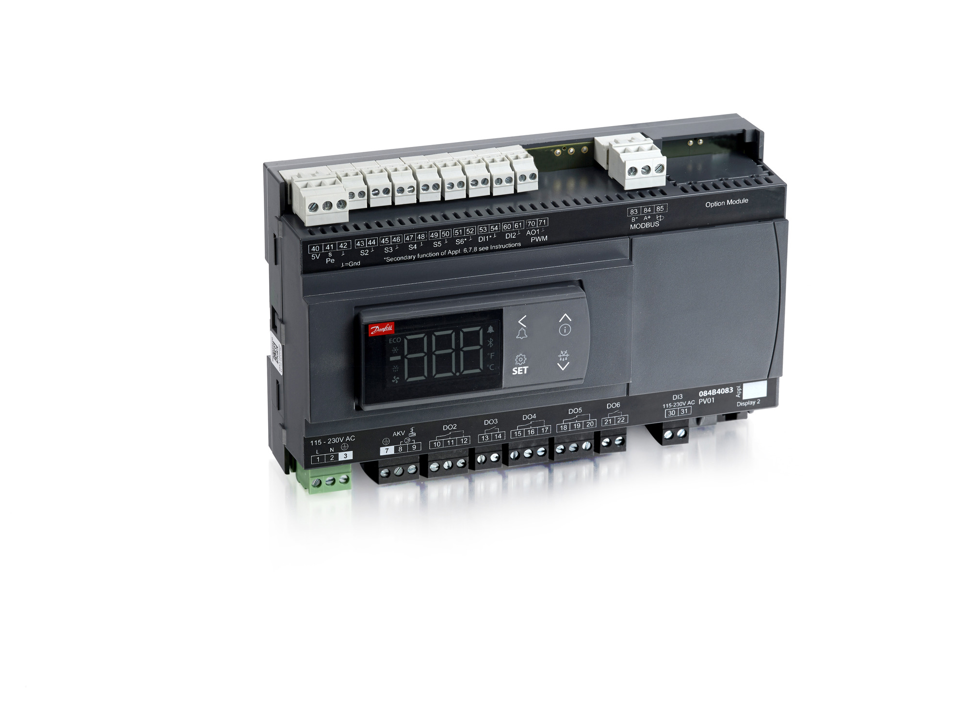 Case/room controller (EEV), AK-CC55 Single Coil UI
