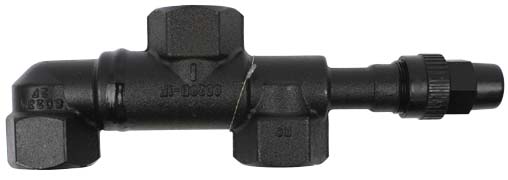 Three Way Dual Shut Off Valve 1/2" inlet and outlet CO2 rated