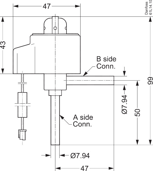 Electric expansion valve, ETS 6 - 10