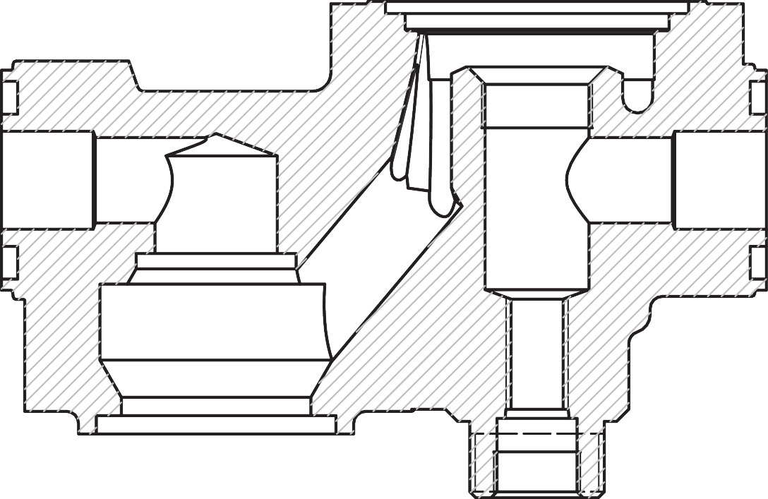 Valve station ICF 15 EVRAT