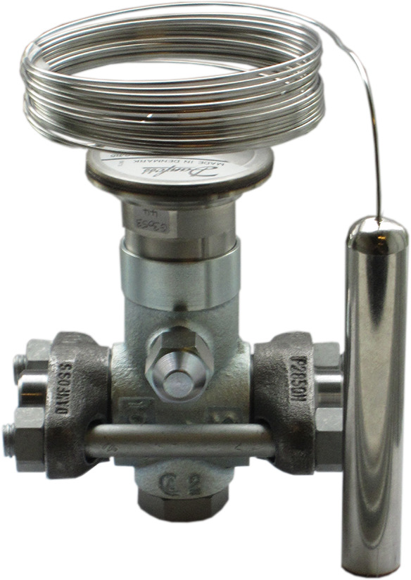 Thermostatic expansion valve, TEA 85-55, R717