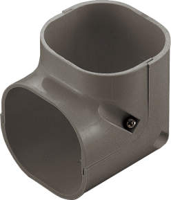 Inaba - In-corner Elbow 90° Short Radius - 77mm (Black)