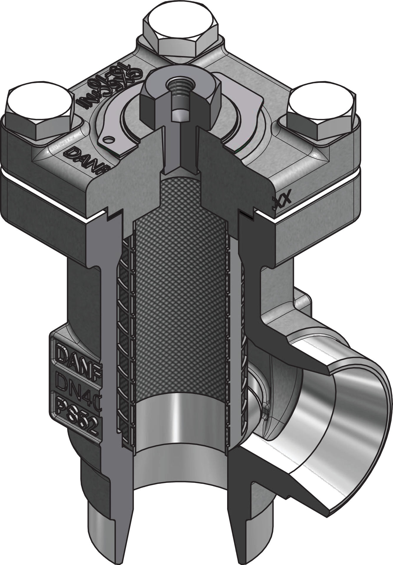 Strainer housing, FIA SS 50